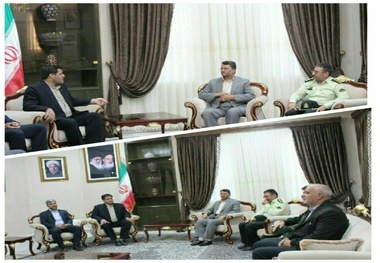 بازدید فرمانده پلیس فرودگاه‌های کشور از فرودگاه یزد