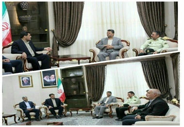 بازدید فرمانده پلیس فرودگاه‌های کشور از فرودگاه یزد