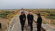بازگشت سریع پل ریلی آق تکه خان در استان گلستان به مدار بهره برداری/ بازسازی اساسی ادامه دارد 