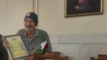 دیدار و قدردانی از 2 راننده پیشکسوت خمینی شهری