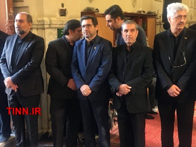 مراسم شهدای سانچی در تهران