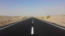 عملیات خط کشی در ۱۱۲ کیلومتر از راههای شهرستان سوادکوه 