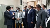 بازدید معاون وزیر صنعت از یک واحد تولیدی در آبیک 