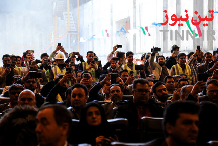 ورود دستگاه TBM حفاری خط ۳ قطار شهری مشهد به پایانه امام رضا (ع)