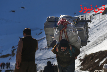 «بارانداز» کولبران کوه «تته»