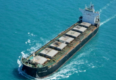 Three injured after explosion on bulker