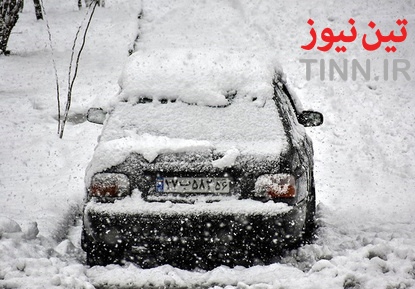 بارش سنگین برف در گیلان