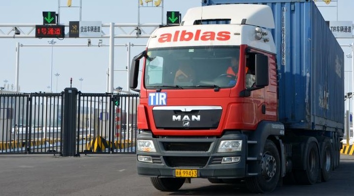First TIR transport from Europe to China arrives in only 12 days