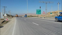 ایمن سازی محور پرحادثه روانسر-کامیاران با نصب ۶۲۴ متر نیوجرسی