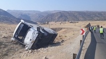«لغزندگی جاده» و «انحراف از مسیر‌» عوامل واژگونی اتوبوس اصفهان-رامسر