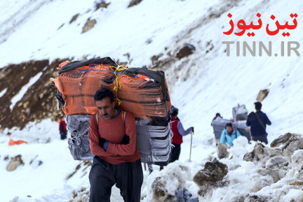 «بارانداز» کولبران کوه «تته»