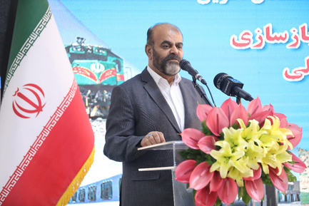  مراسم بهره برداری از ۳۱۹ دستگاه ناوگان ریلی جدید