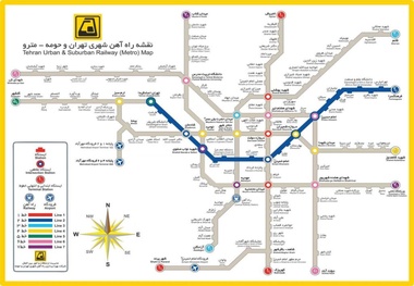 معرفی خط دو مترو تهران