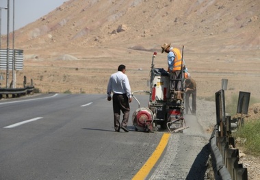 800 کیلومتر از محورهای استان مرکزی خط کشی شد