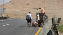 مناقصه خط کشی راههای روستائی و فرعی حوزه استحفاظی