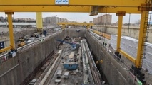 آغاز حفاری تونل دوم پروژه خط ۳ متروی تبریز با حضور وزیر کشور