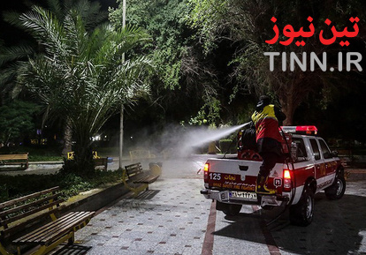 ضدعفونی فرودگاه بین المللی اهواز