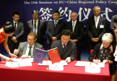 Eurasian freight co-operation agreement