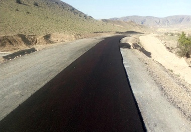 وضعیت بهسازی یک راه روستایی در خراسان شمالی