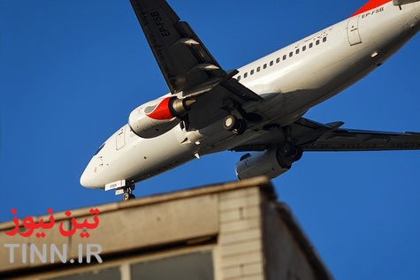  پرواز هواپیماها در آسمان تهران  