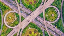 رقص تقاطع غیر همسطح  در چین