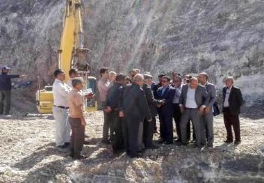 بازدید معاون وزیر راه و رییس کمیسیون عمران از پروژه های استان فارس

