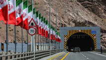 مسیر رفت قطعه ۲ آزادراه تهران شمال افتتاح شد