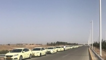 تجمع رانندگان در مقابل دادسرای فرودگاه امام/ درخواست کمک از قوه قضاییه 
