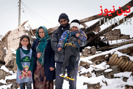 وضعیت زلزله زدگان بخش قطور شهرستان خوی