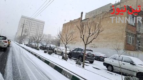 تهران در برف