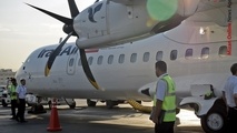 گزارش تصویری/ تصاویر دیدنی از نخستین پرواز هواپیمای ATR72 هما به سنندج
