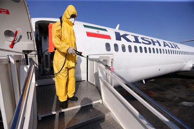 Iran's Airport Traffic Down 70%