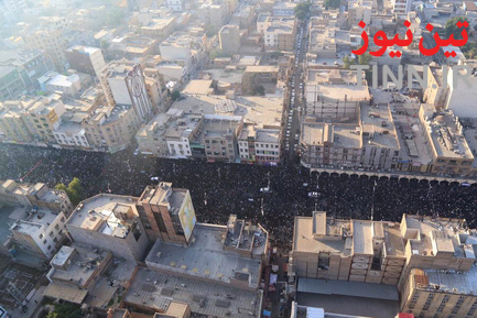 مراسم تشییع پیکر سردار سپهبد شهید حاج قاسم سلیمانی در اهواز