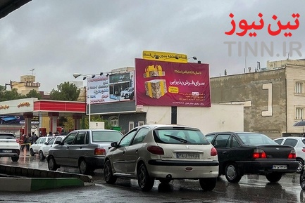 صف طولانی خودروها در «جایگاه‌های بنزین»