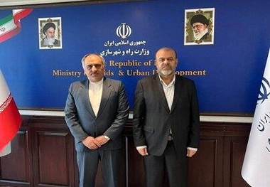 تبادل نظر وزیر راه و شهرسازی با سفیر ایران در تاجیکستان