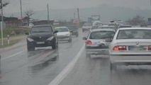  جاده‌های استان تهران لغزنده است