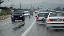  جاده‌های استان تهران لغزنده است
